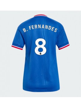 Manchester United Bruno Fernandes #8 Replika Borta Kläder Dam 2026-27 Kortärmad Manchester United Bruno Fernandes #8 Replika Borta Kläder Dam 2026-27 Kortärmad